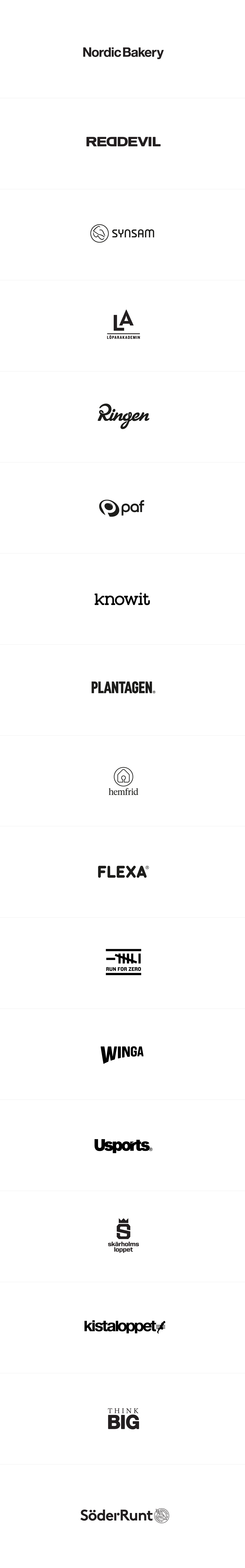 Various logos